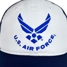 Load image into Gallery viewer, United States Air Force Under Armour Zone Adjustable Hat (White)