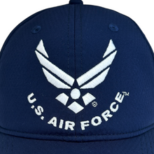 Load image into Gallery viewer, United States Air Force Under Armour Zone Adjustable Hat (Navy)