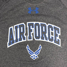 Load image into Gallery viewer, Air Force Under Armour Arch Wings Tech T-Shirt (Carbon Heather)