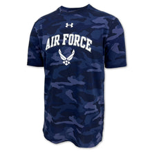 Load image into Gallery viewer, Air Force Under Armour Camo T-Shirt (Navy)