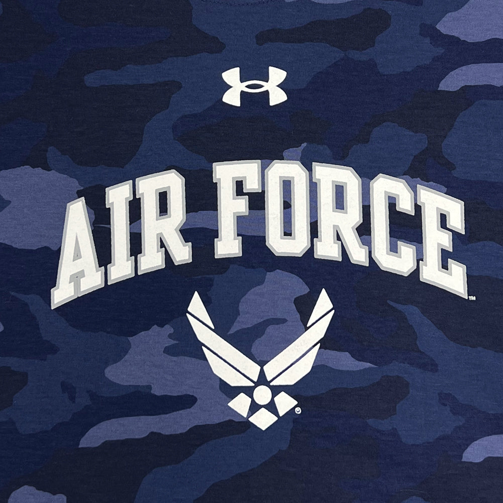 Air Force Under Armour Camo T-Shirt (Navy)