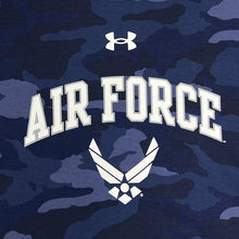 Load image into Gallery viewer, Air Force Under Armour Camo T-Shirt (Navy)