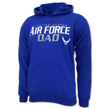 Load image into Gallery viewer, United States Air Force Dad Hood (Royal)