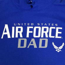 Load image into Gallery viewer, United States Air Force Dad Hood (Royal)