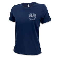 Load image into Gallery viewer, Air Force Veteran Ladies T-Shirt