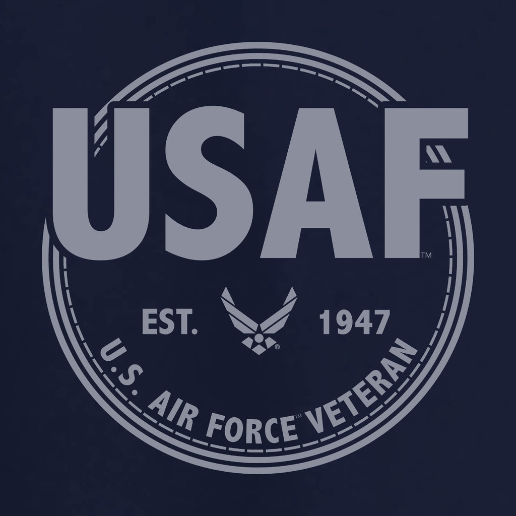 Air Force Veteran Left Chest Long Sleeve T-Shirt