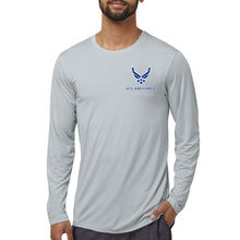 Load image into Gallery viewer, Air Force Aruba Performance Longsleeve T-Shirt