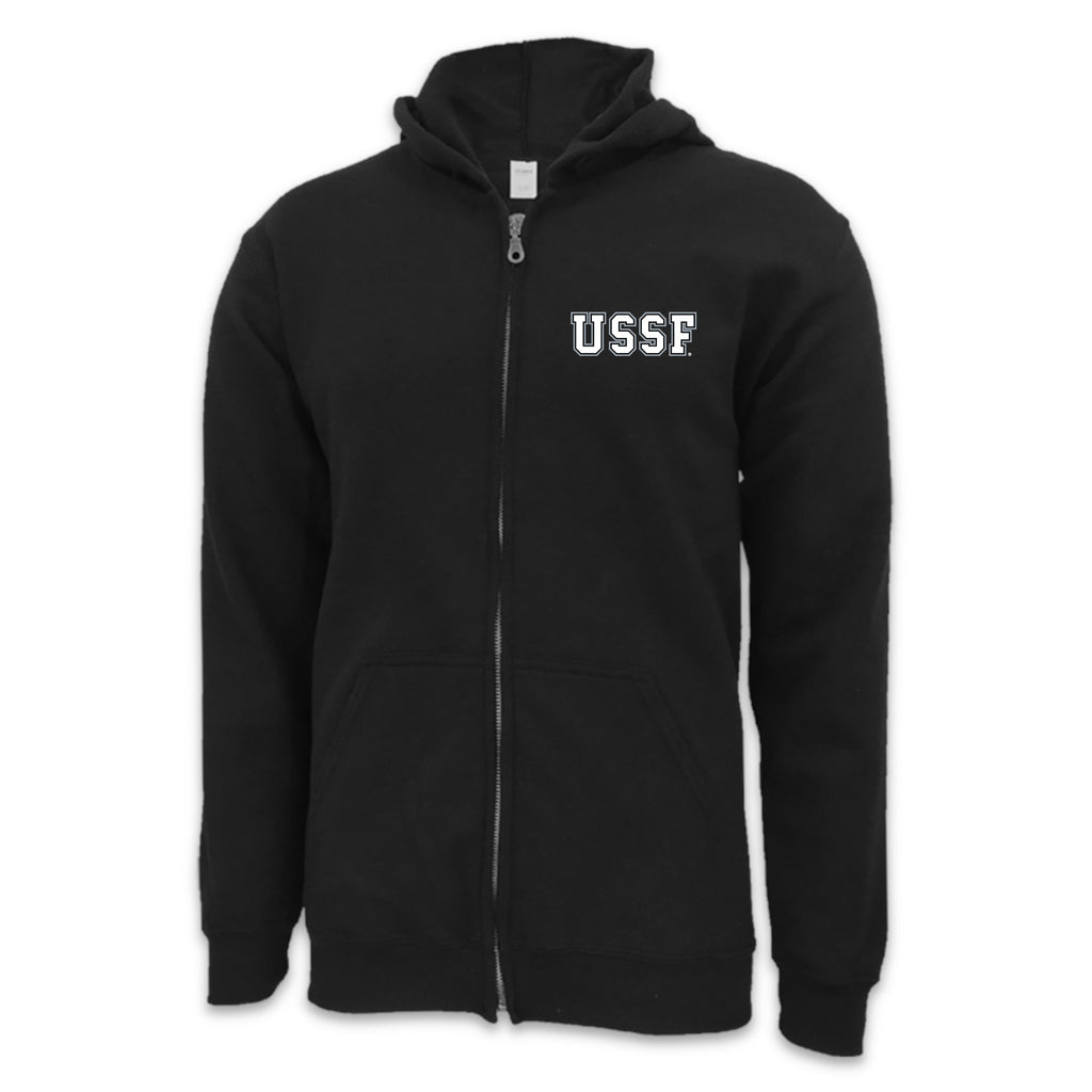 Space Force Block Full-Zip Hood