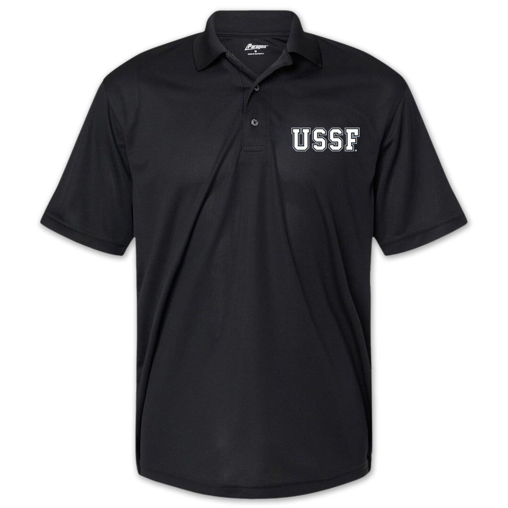 Space Force Block Performance Polo