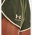 Under Armour Ladies Freedom Fly By Shorts (OD Green)