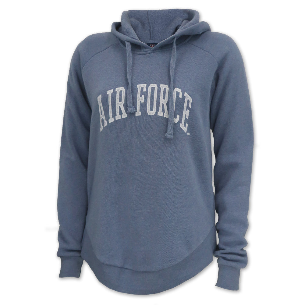 Air Force Ladies Jordan Angel Fleece Hood (Stonewash)