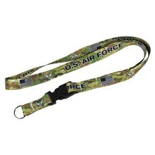 Load image into Gallery viewer, U.S. Air Force Camo Lanyard