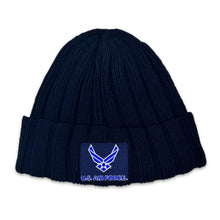 Load image into Gallery viewer, Air Force Wings Watchman Knit (Navy)