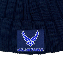 Load image into Gallery viewer, Air Force Wings Watchman Knit (Navy)