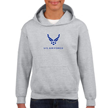 Load image into Gallery viewer, Air Force Youth Wings Logo Hood
