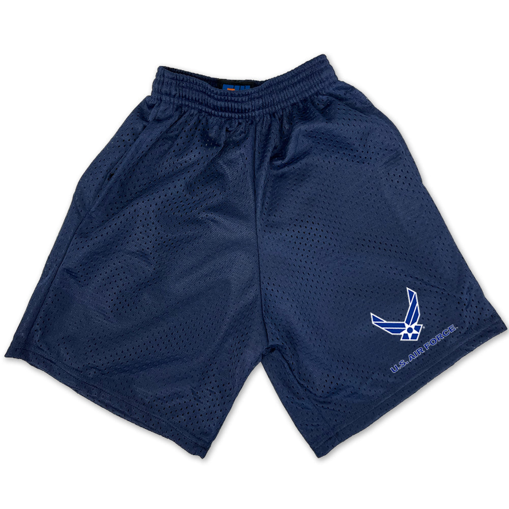 Air Force Youth Wings Logo Mesh Shorts