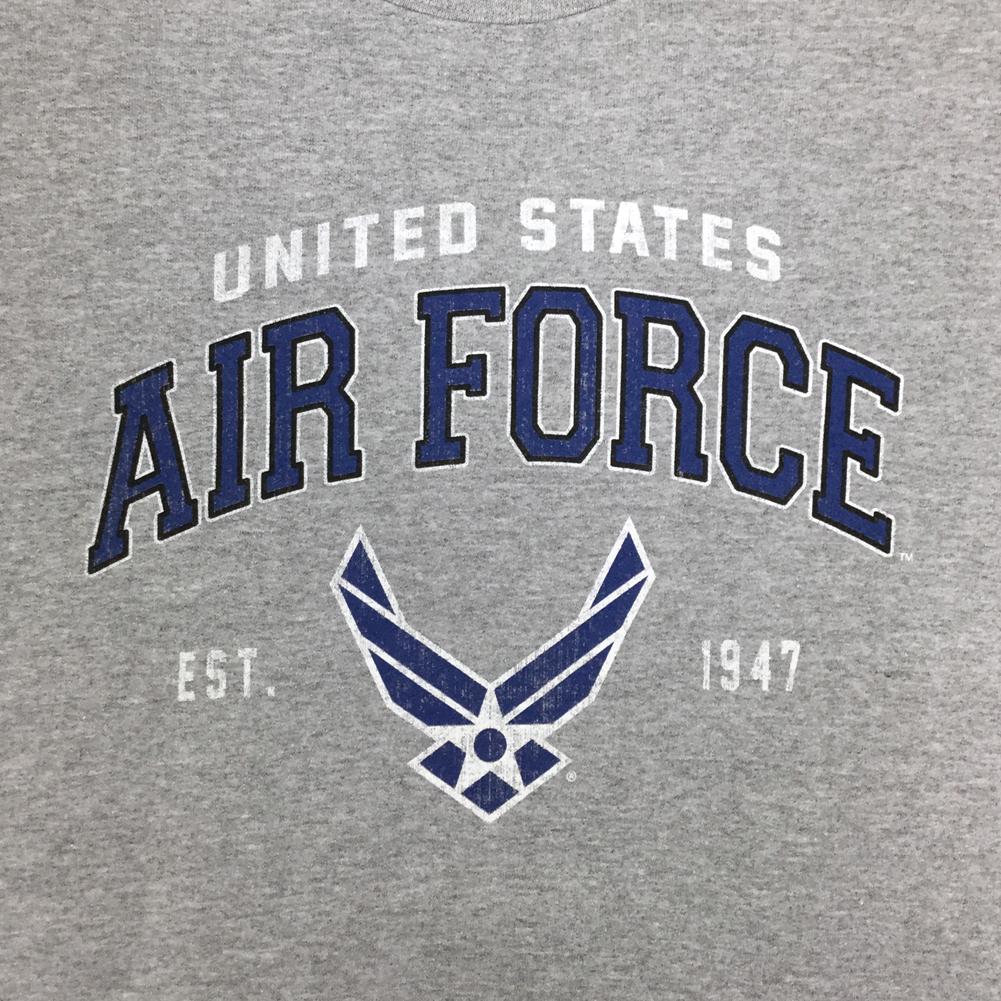 AIR FORCE WINGS EST. 1947 CREWNECK SWEATSHIRT (GREY) 1