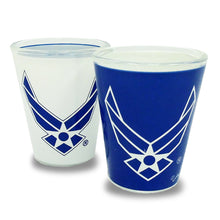 Load image into Gallery viewer, Air Force 2 Tone Shotglass