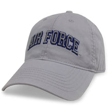 Load image into Gallery viewer, AIR FORCE ARCH LOW PROFILE HAT (SILVER)