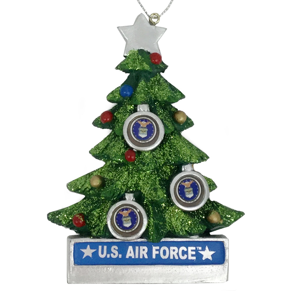 Air Force Christmas Tree Ornament