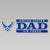 Air Force Dad Decal