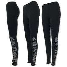 Load image into Gallery viewer, AIR FORCE LADIES LOVE &#39;EM LONGER LEGGINGS (BLACK)