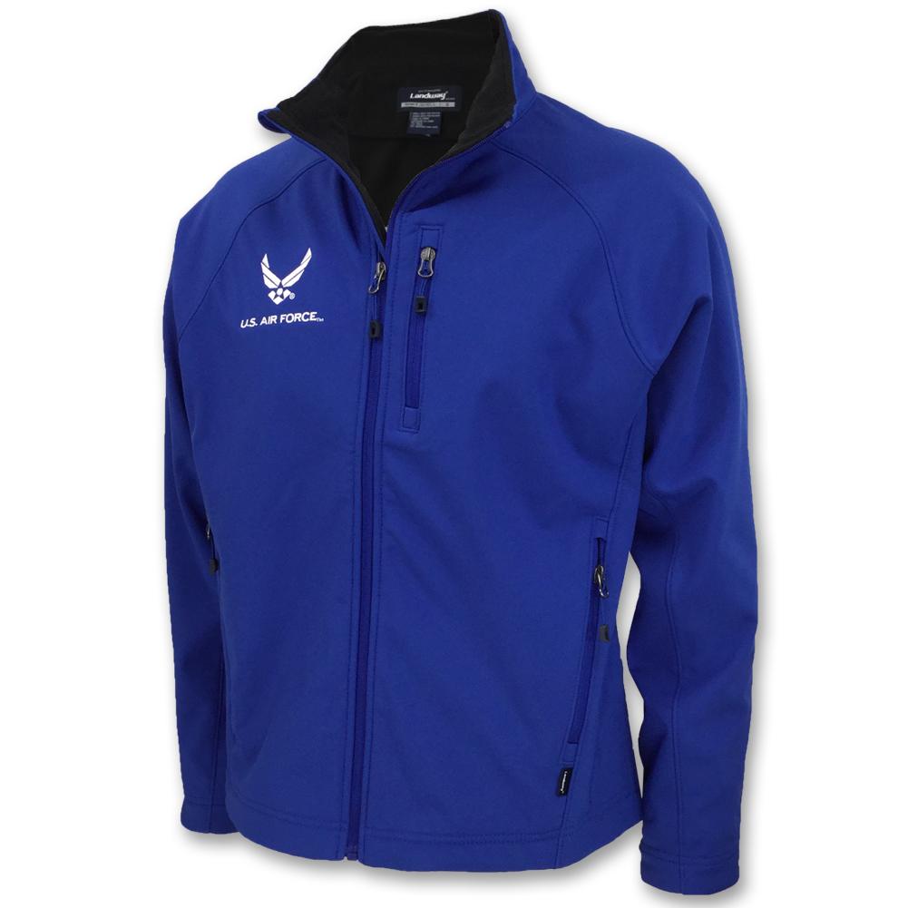 AIR FORCE SOFT SHELL JACKET (ROYAL) 3