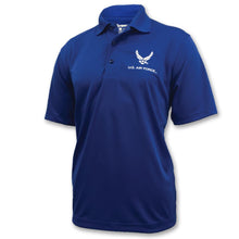 Load image into Gallery viewer, AIR FORCE PERFORMANCE POLO (ROYAL) 4