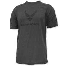 Load image into Gallery viewer, AIR FORCE UNDER ARMOUR FLY FIGHT WIN TECH T-SHIRT (CHARCOAL) 5
