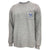 AIR FORCE WINGS LOGO LONG SLEEVE POCKET T (GREY)