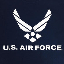 Load image into Gallery viewer, AIR FORCE WINGS LOGO T-SHIRT (NAVY) 2