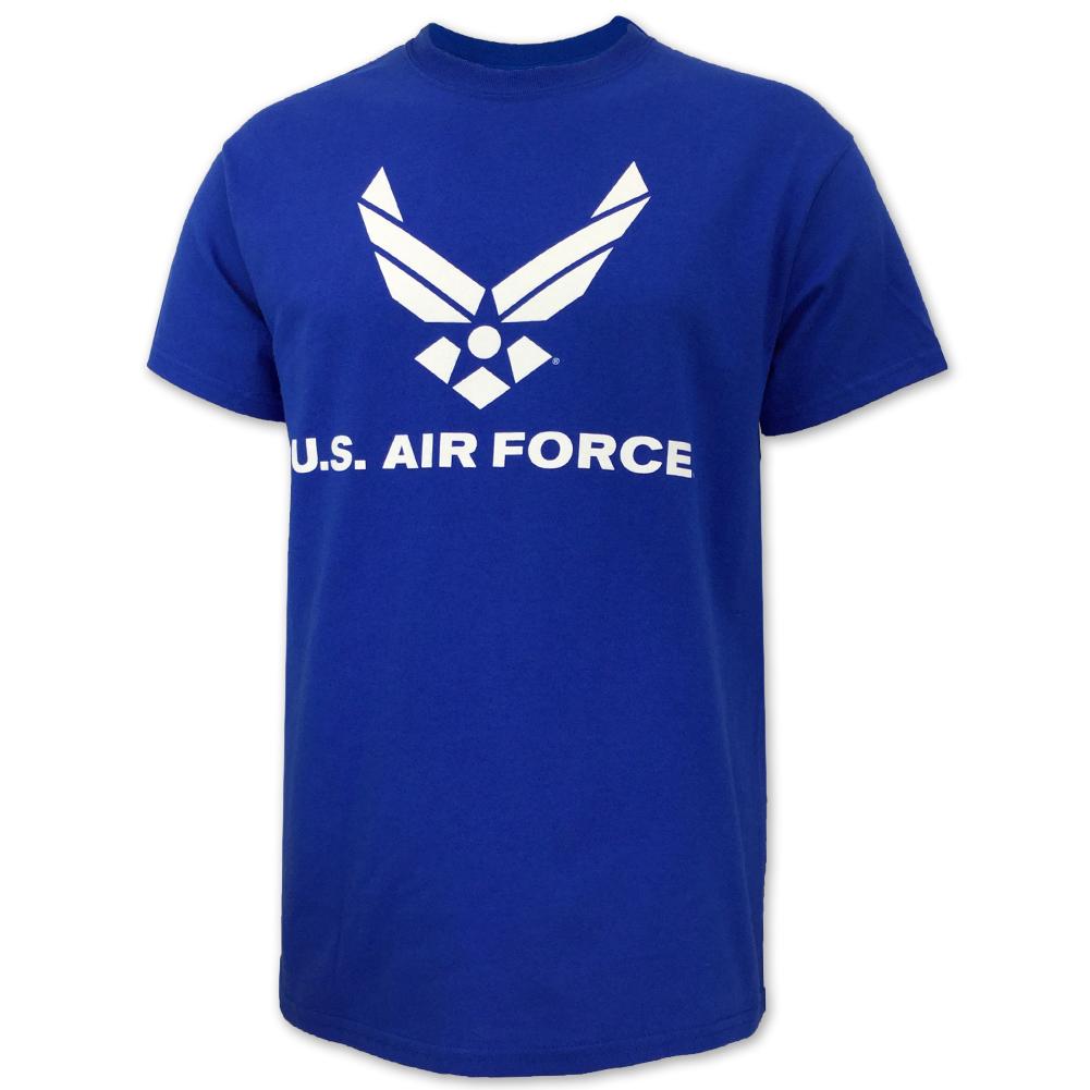 AIR FORCE WINGS LOGO T-SHIRT (ROYAL) 3