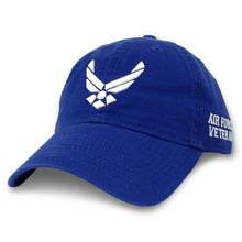 Load image into Gallery viewer, Air Force Wings Vet Hat (Royal)