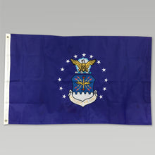 Load image into Gallery viewer, Air Force 2 Sided Embroidered Flag (3&#39;X5&#39;)