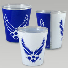 Load image into Gallery viewer, Air Force 2 Tone Shotglass