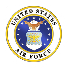 Load image into Gallery viewer, U.S. Air Force Masterpiece Medallion Certificate Frame (Horizontal)