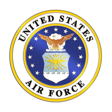 Load image into Gallery viewer, U.S. Air Force Masterpiece Medallion Certificate Frame (Vertical)*