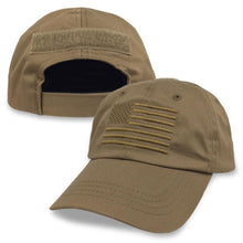 Load image into Gallery viewer, AMERICAN FLAG HAT (COYOTE BROWN)