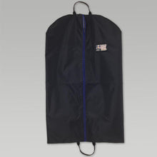 Load image into Gallery viewer, LIGHTWEIGHT DRESS UNIFORM GARMENT BAG (BLACK WITH BLUE ZIP)