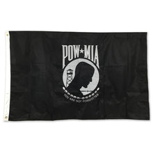 Load image into Gallery viewer, POW MIA 2 SIDED EMBROIDERED FLAG (3&#39;X5) 2