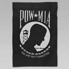 Load image into Gallery viewer, POW MIA EMBROIDERED GARDEN FLAG (12&quot;X18&quot;) 1