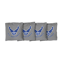 Load image into Gallery viewer, Air Force Corn Filled Cornhole Bags (Grey)