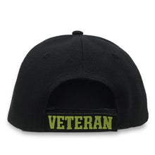 Load image into Gallery viewer, U.S. VETERAN SERVED PROUDLY HAT (BLACK)