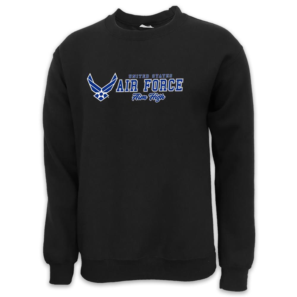 UNITED STATES AIR FORCE AIM HIGH CREWNECK