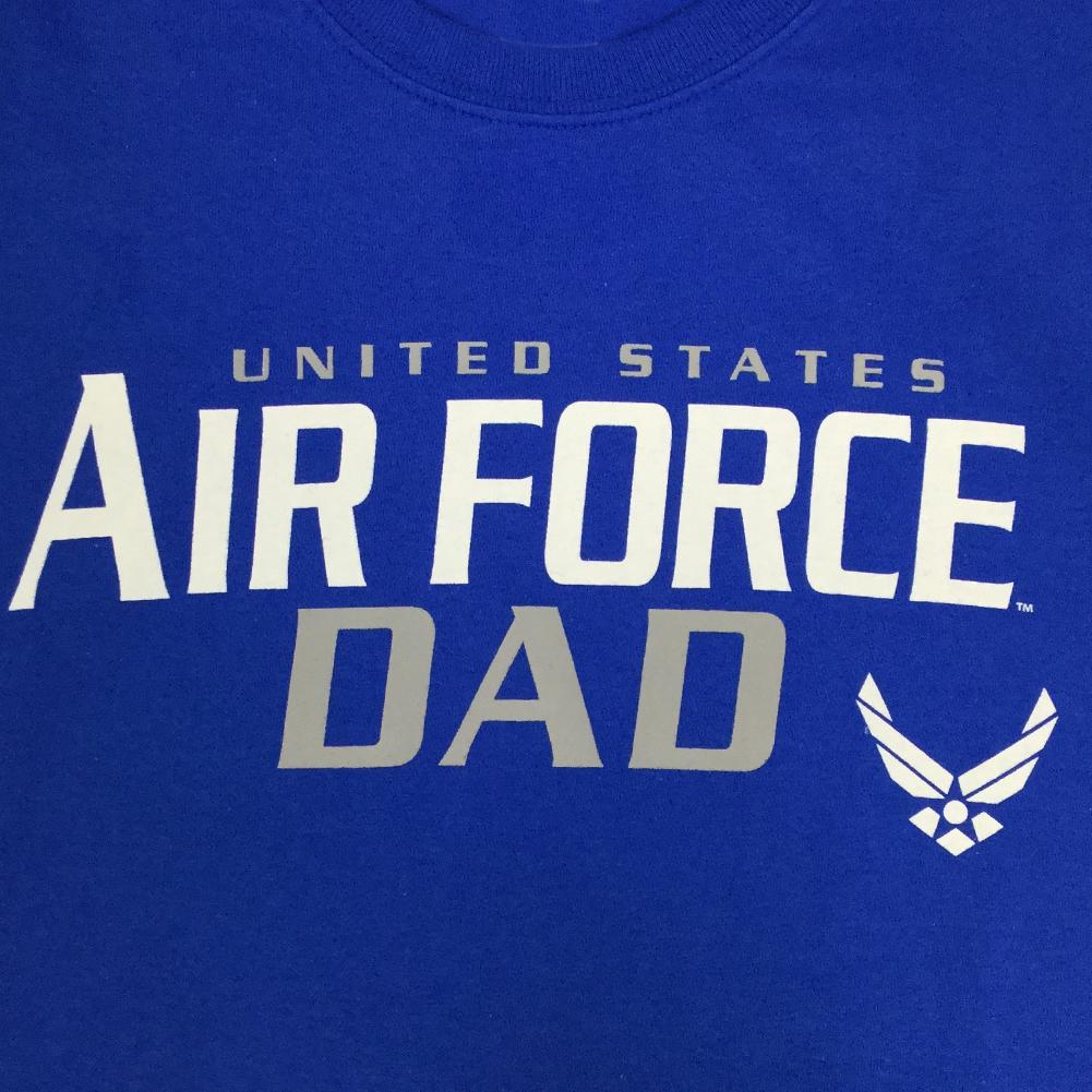 UNITED STATES AIR FORCE DAD T-SHIRT (ROYAL) 3