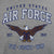 UNITED STATES AIR FORCE FLY FIGHT WIN HOOD (GREY)