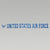 United States Air Force Strip Decal
