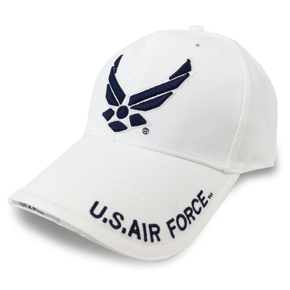 US Air Force Wings Hat (White)