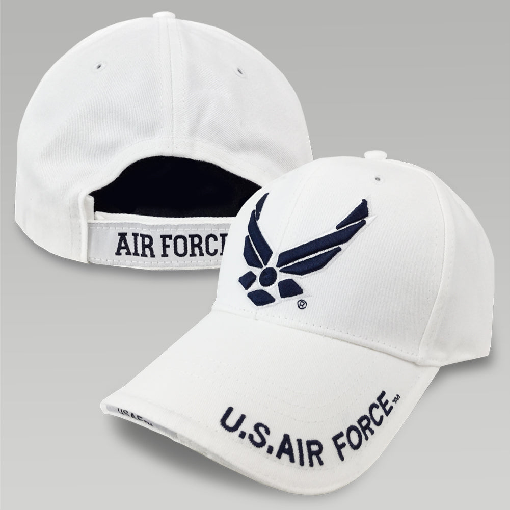 US Air Force Wings Hat (White)