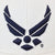 US Air Force Wings Hat (White)